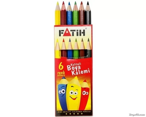 Fatih Kuru Boya 6lı Kısa ürün görseli 1