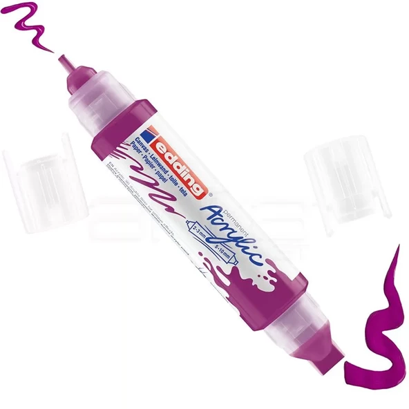 Edding 5400 Akrilik Marker Kalem Çift Uçlu 3D Double Liner 910 Orman Meyvesi ürün görseli 1