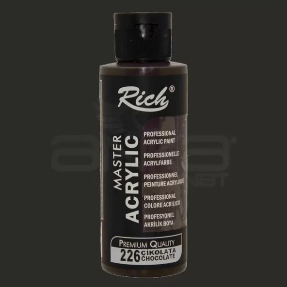 Rich Master Akrilik Boya 120ml 226 Çikolata ürün görseli 1