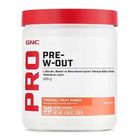Gnc Pro Pre - W - Out 339 gr ürün görseli 1