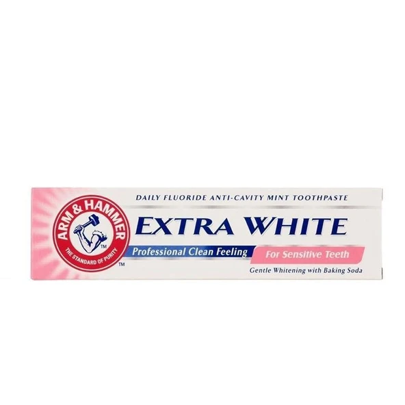 Arm & Hammer Extra Whitening Sensitive - Diş Çürüklerine Karşı Macun 125gr ürün görseli 1