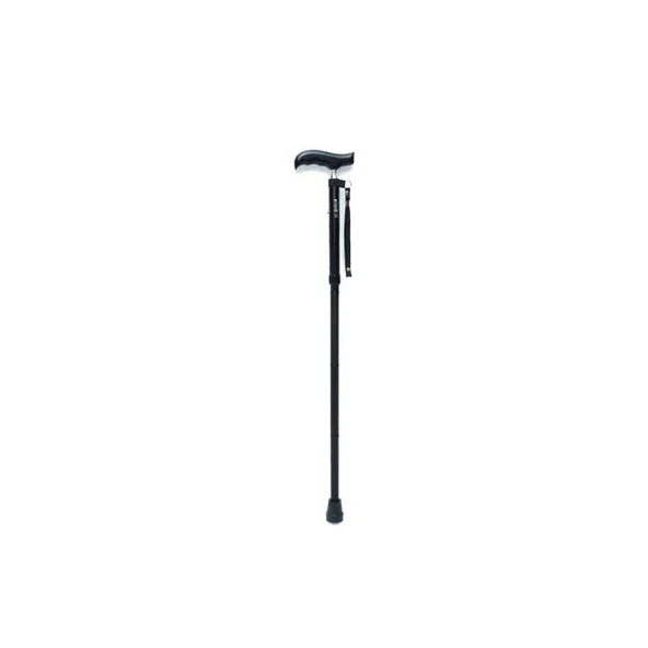 Kifidis Katlanır Baston Siyah / Black - Resim 3
