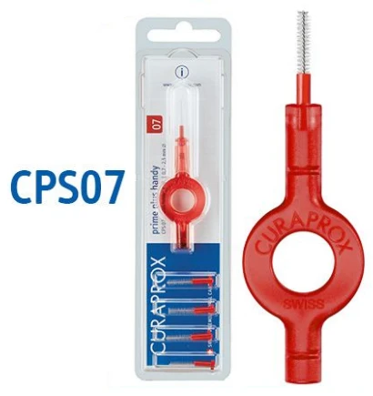 Curaprox CPS 07 Prime Plus Arayüz Fırçası Kırmızı ürün görseli 1