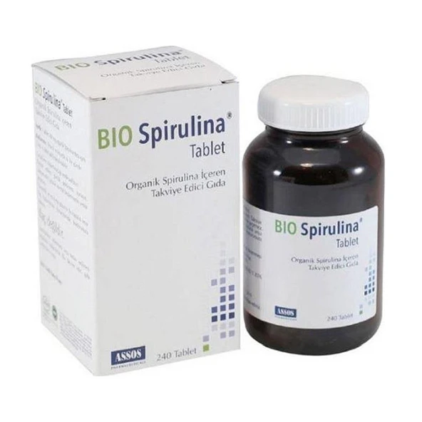 Bio Spirulina Tablet 240' lık ürün görseli 1