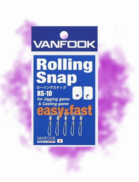 VANFOOK RS-10 ROLLING SNAP SILVER 5P #1 ürün görseli 1