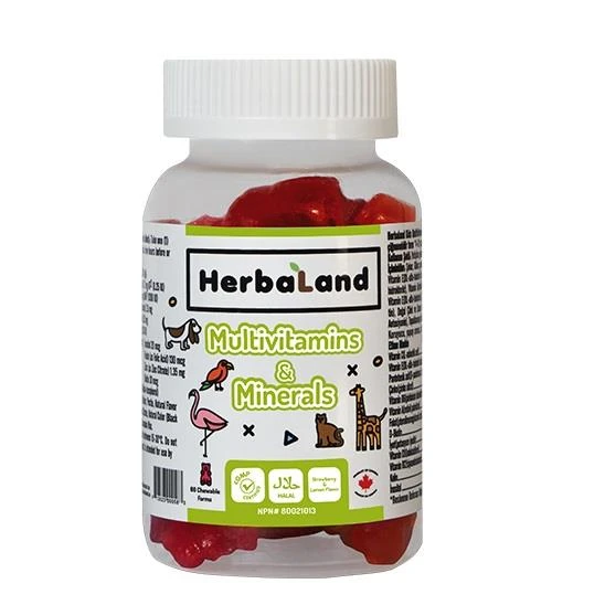 Herbaland Multivitamin Mineral's Jelibon 60 lık ürün görseli 1