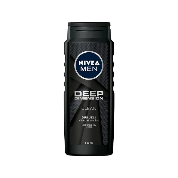 Nivea Men Deep Extreme Maxx Duş Jeli 500ml ürün görseli 1