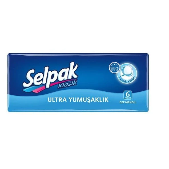 Selpak Cep Mendil 6 Paket ürün görseli 1