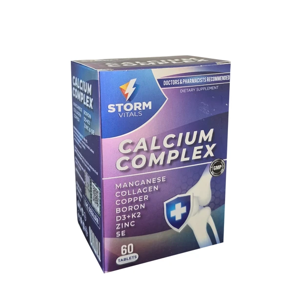Storm Vital Calcium Complex 60 Tablet ürün görseli 1