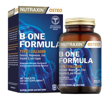 Nutraxin Osteo B-One Formula Tip I Collagen 90 Tablet ürün görseli 1