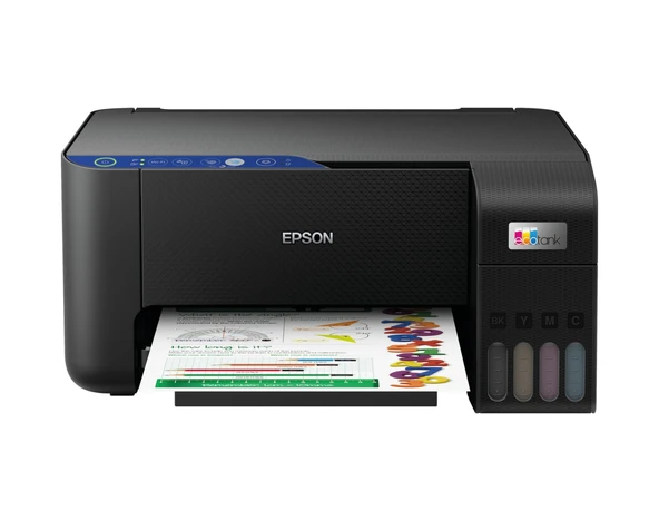 Epson EcoTank L3252 Mürekkep Püskürtmeli Çok Fonksiyonlu Yazıcı ürün görseli 1