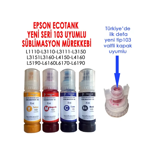 Epson Süblimasyon Mürekkep ürün görseli 1