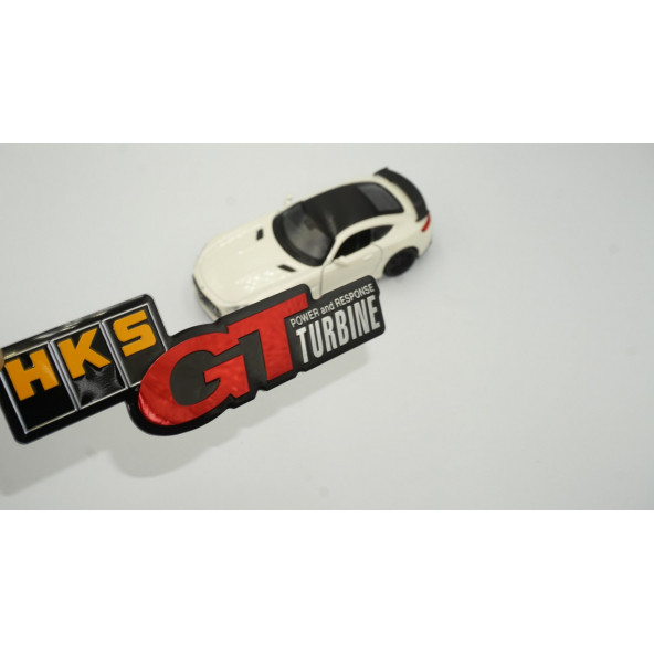 HKS GT Turbine Sports Metal Plaka Logo Arma ürün görseli 1