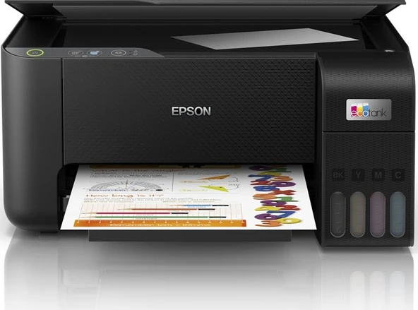 Epson Ecotank L3210 Çok Fonksiyonlu Tanklı Yazıcı (Muadil Mürekkepli) ürün görseli 1