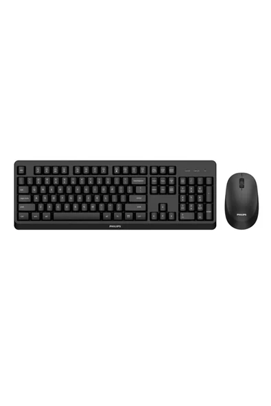 Philips kablosuz klavye mouse seti spt6307bl/62 ürün görseli 1