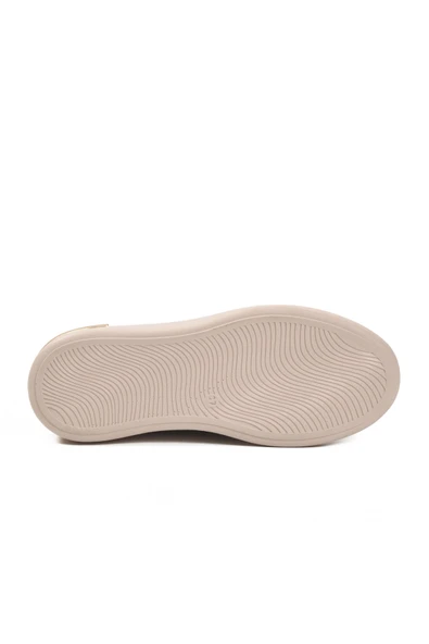 Siyah Bağcıklı Kadın Sneaker - Resim 5