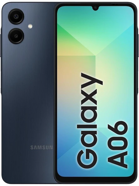SAMSUNG GALAXY A06 128 GB SİYAH TEŞHİR ürün görseli 1