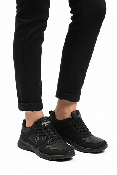 Siyah Unisex Spor Ayakkabı ürün görseli 1