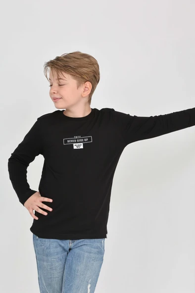 Toontoy Erkek Çocuk Baskılı Tişört - Resim 2