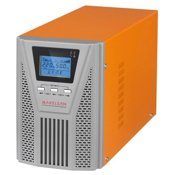 Makelsan Powerpack Se 1Kva (2X 9Ah) 5-10Dk Online Kesintisiz Güç Kaynağı - Mu01000N11Eav06 ürün görseli 1