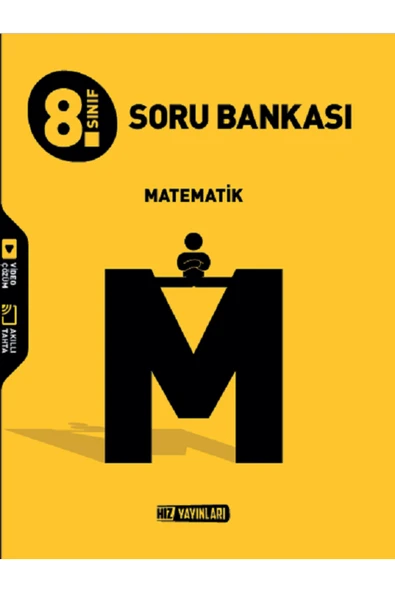 Hız Yayınları 8.Sınıf Hız Yay. Matematik Soru Bankası ( Video Çözümlü ) ürün görseli 1
