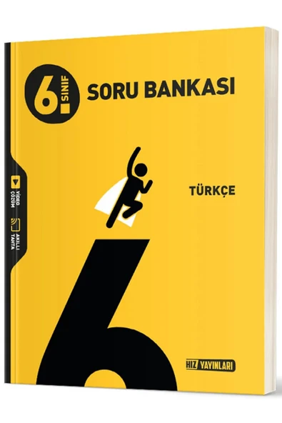 Hız Yayınları 6.Sınıf Hız Yay. Türkçe Soru Bankası ( Video Çözümlü ) ürün görseli 1