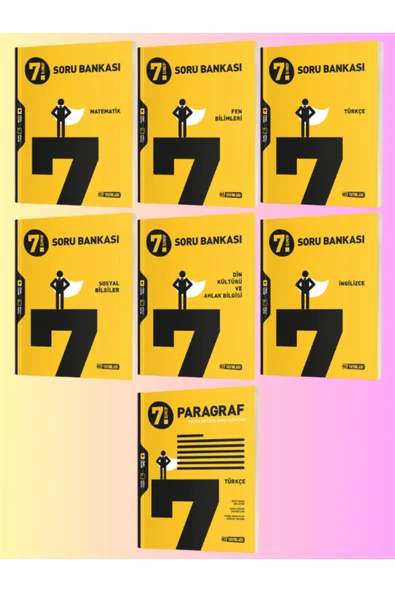 Hız Yayınları Hız Yayınları 7.sınıf Soru Bankası Set MAT-FEN-TÜRKÇE-SOSYAL-DİN-İNG-PARAGRAF ürün görseli 1