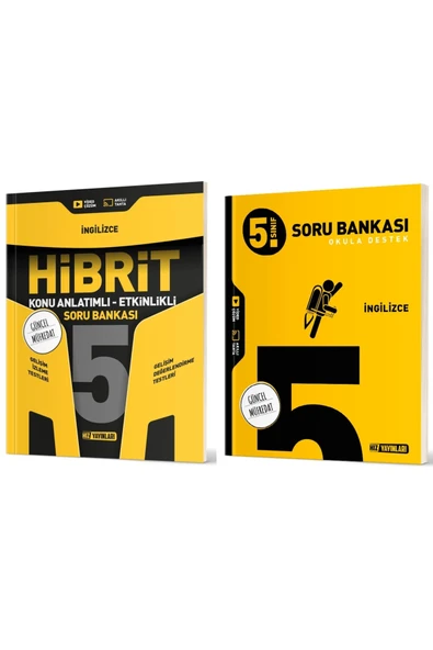 Hız Yayınları Hız 2025 5. Sınıf İngilizce Soru + Hibrit - Konu Seti 2 Kitap ürün görseli 1