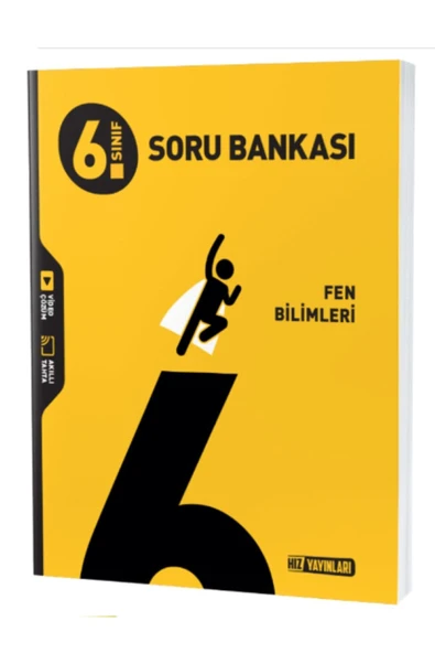 Hız Yayınları 6. Sınıf Fen Bilimleri Soru Bankası Hız Yayınları ürün görseli 1