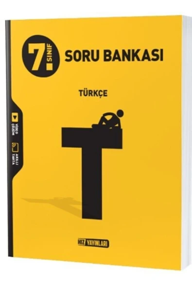 Hız Yayınları Hız Yayıncılık 7. Sınıf Türkçe Soru Bankası+dokunmatik Kalem ürün görseli 1