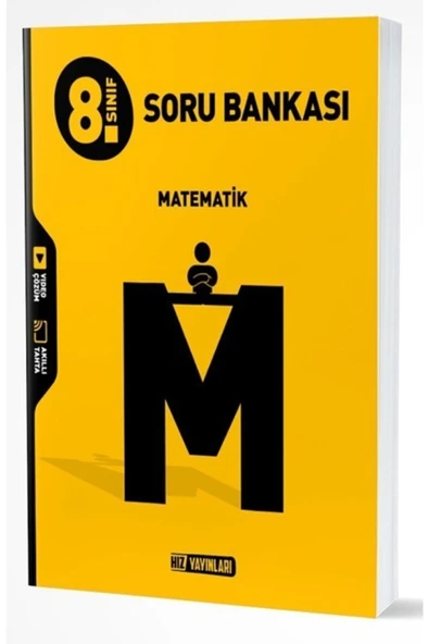Hız Yayınları 8. Sınıf Matematik Soru Bankası ürün görseli 1