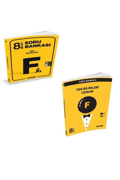 Hız Yayınları 8. Sınıf Fen Soru Bankası + Fen Uzmanı Set ürün görseli 1