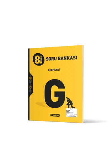 Hız Yayınları 2024 - 2025 Müfredat Yeni Nesil 8.Sınıf GEOMETRİ  SORU BANKASI ürün görseli 1