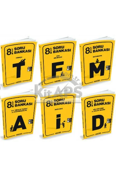 DIGERUI 8. Sınıf Soru Bankası Seti Hız Yayınları ürün görseli 1