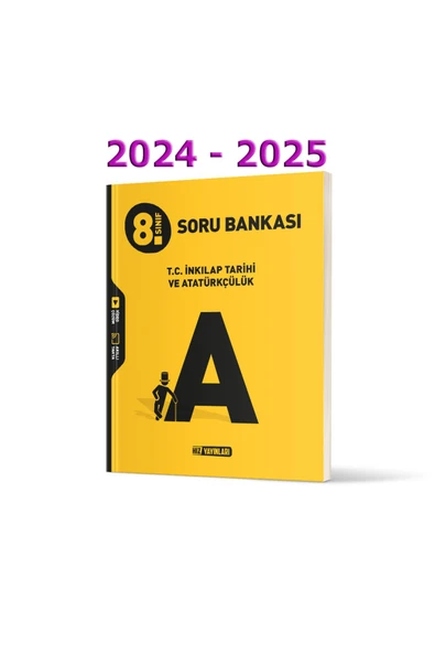 Hız Yayınları 8. Sınıf HIZ 2024-2025 LGS 8. Sınıf T.C. İnkılap Tarihi Soru Bankası ürün görseli 1
