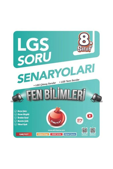 Nartest Yayınları 8. Sınıf Lgs Soru Senaryoları Fen Bilimleri ürün görseli 1