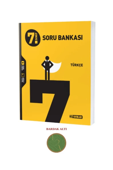 paraf yayınları Hız Yayınları 7. Sınıf Türkçe Soru Bankası (9786257750455) ürün görseli 1