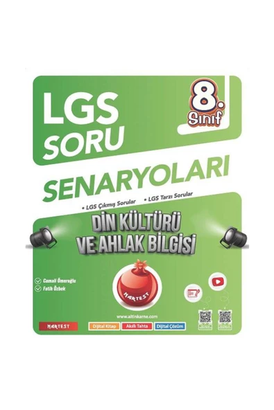 Nartest Yayınları 8. Sınıf Lgs Soru Senaryoları Din Kültürü Ve Ahlak Bilgisi ürün görseli 1