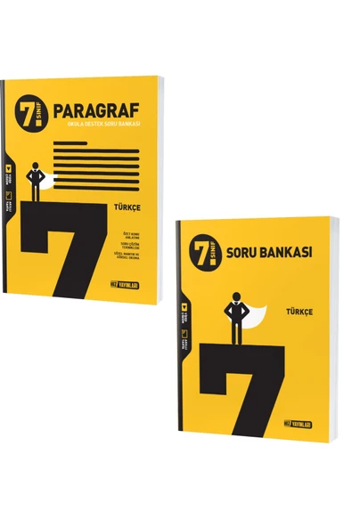 Hız Yayınları Hız 2024 7. Sınıf Türkçe + Paragraf Soru Seti 2 Kitap ürün görseli 1
