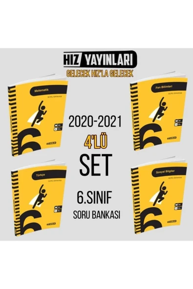Hız Yayınları 6,sınıf Hız Yayınları 4'lü Set ürün görseli 1