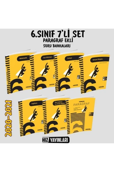 Hız Yayınları 6,sınıf Hız Yayınları 7'lı Set ürün görseli 1