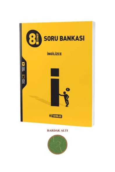 Hız Yayınları Yayınları 8. Sınıf Ingilizce Soru Bankası (9786258394405) ürün görseli 1