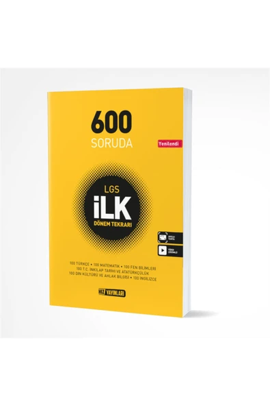 Hız Yayınları Hız 600 Soruda Lgs Ilk Dönem Tekrarı ürün görseli 1