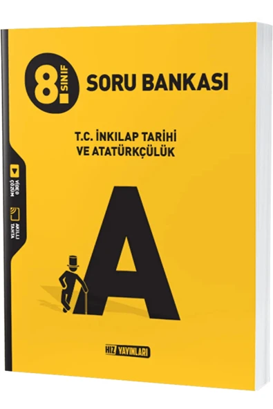 Hız Yayınları 8. Sınıf T.C. İnkılap Tarihi ve Atatürkçülük Soru Bankası / Kolektif / Hız Yayınları / 9786258394382 ürün görseli 1