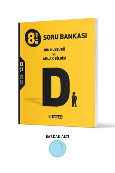 Hız Yayınları HIZ YAYINLARI LGS 8. SINIF DİN KÜLTÜRÜ ve AHLAK BİLGİSİ SORU BANKASI ürün görseli 1