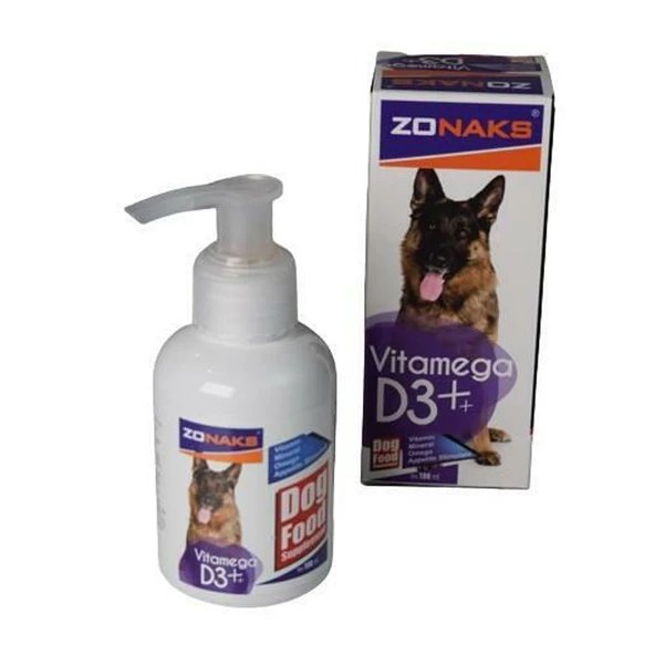 Zonaks Vitamin D3 Köpek Vitamini 100 Ml ürün görseli 1