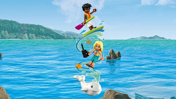 LEGO Friends Deniz Kurtarma Uçağı 41752 - Resim 4