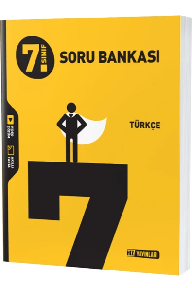 Hız Yayınları 7.sınıf Türkçe Soru Bankası ürün görseli 1
