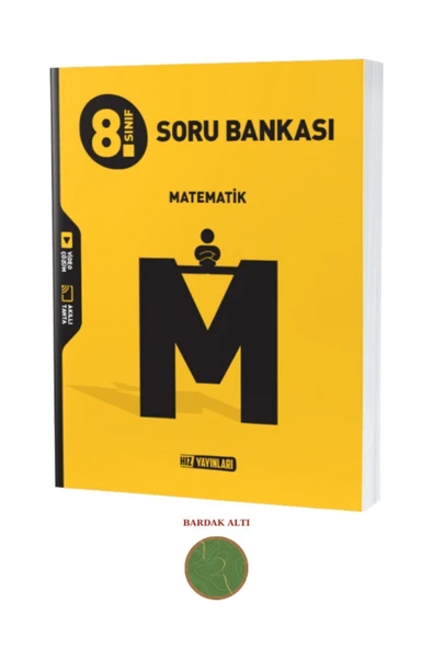 Hız Yayınları Yayınları 8. Sınıf Matematik Soru Bankası ürün görseli 1