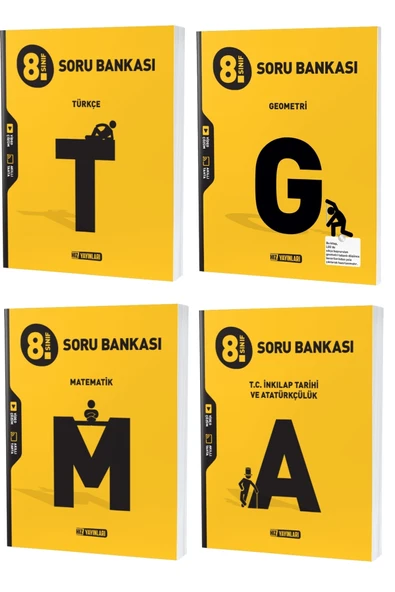 Hız Yayınları Hız Lgs 2023 8. Sınıf Matematik + Geometri + Türkçe + Inkılap Soru Seti 4 Kitap ürün görseli 1